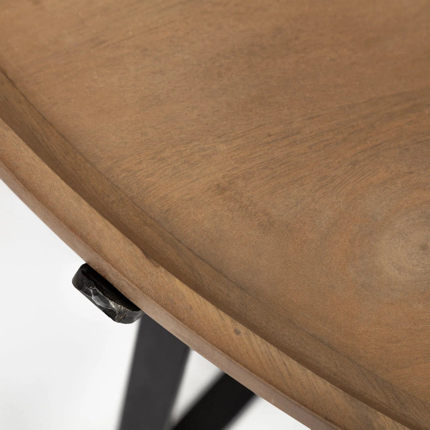 004 SR-815295 | Closeup | Helios Coffee Table by Mercana in mango wood, natural. Made from unique in a modern style.