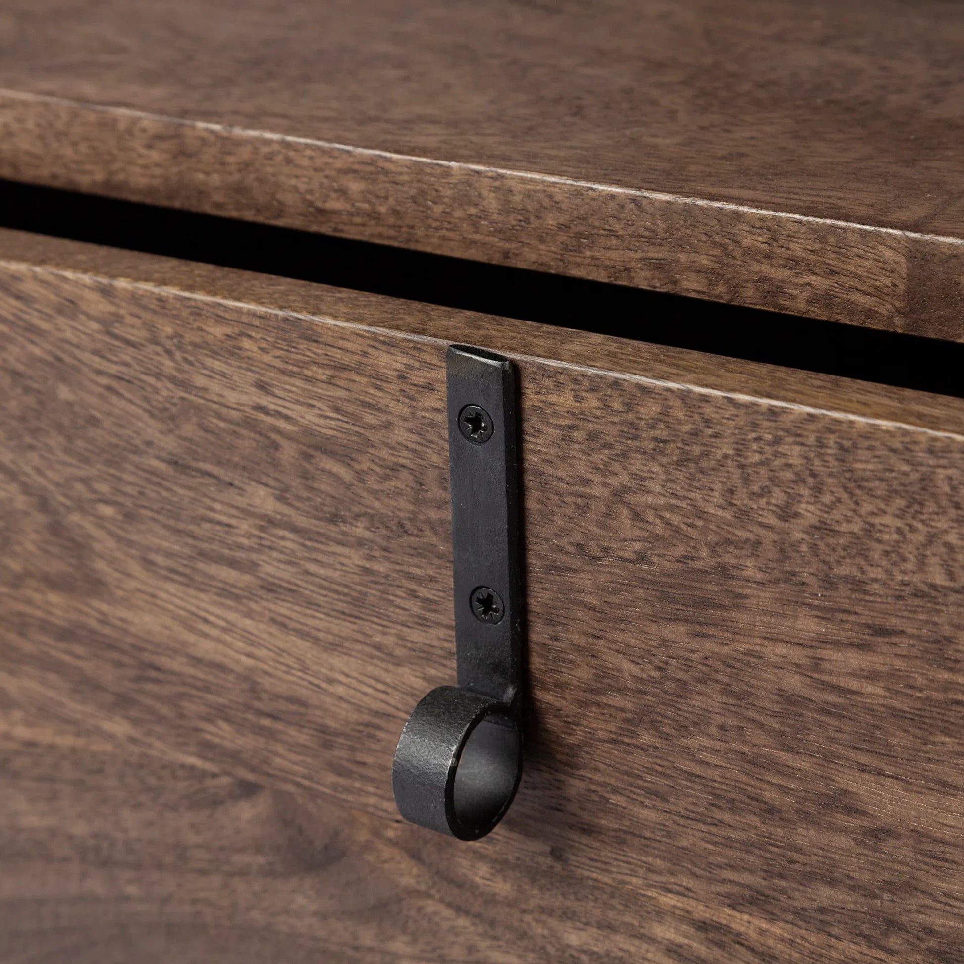 Glenn End/Side Table by Mercana in dark brown. Made from unique in a modern style.