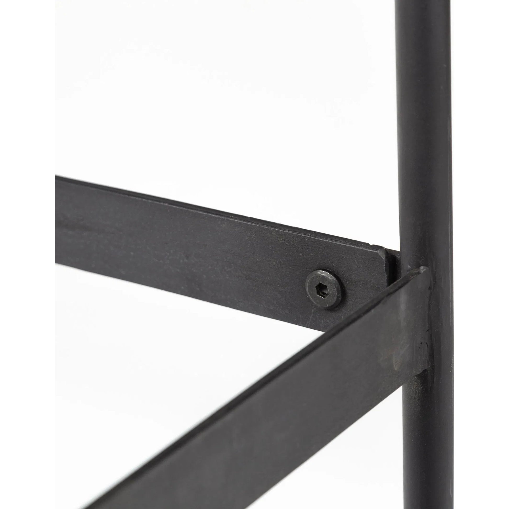 Glenn Console Table by Mercana in dark brown. Made from unique in a modern style.