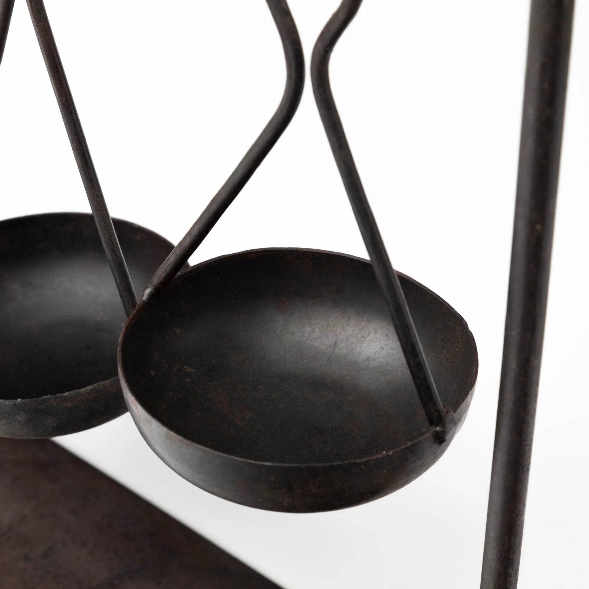 Enos 4 Bowl Ancient Spice Market Decorative Display by Mercana in metal. Made from unique in a modern style.