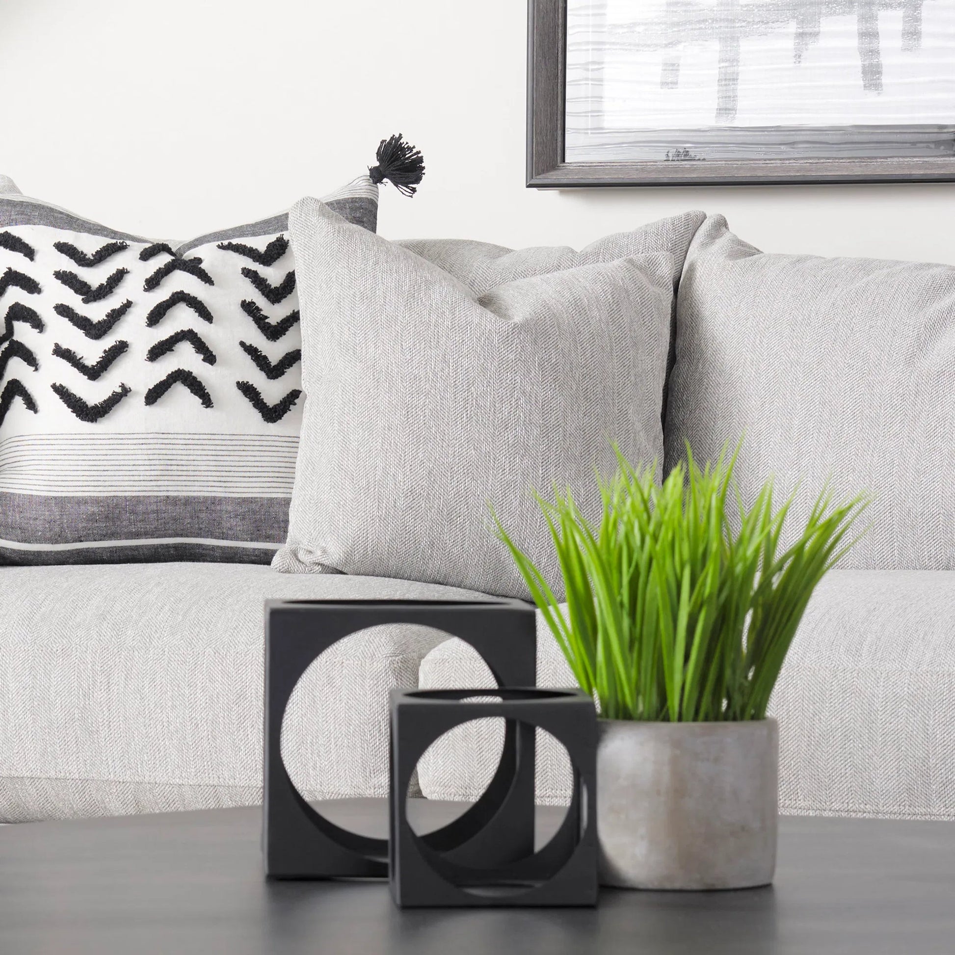 Valence Light Gray Modular Sofa Elements by Mercana in gray. Made from unique in a transitional style.