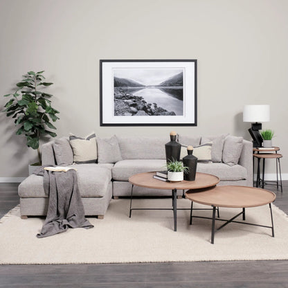 Valence Medium Gray Modular Sofa Elements by Mercana in gray. Made from fabric in a transitional style.