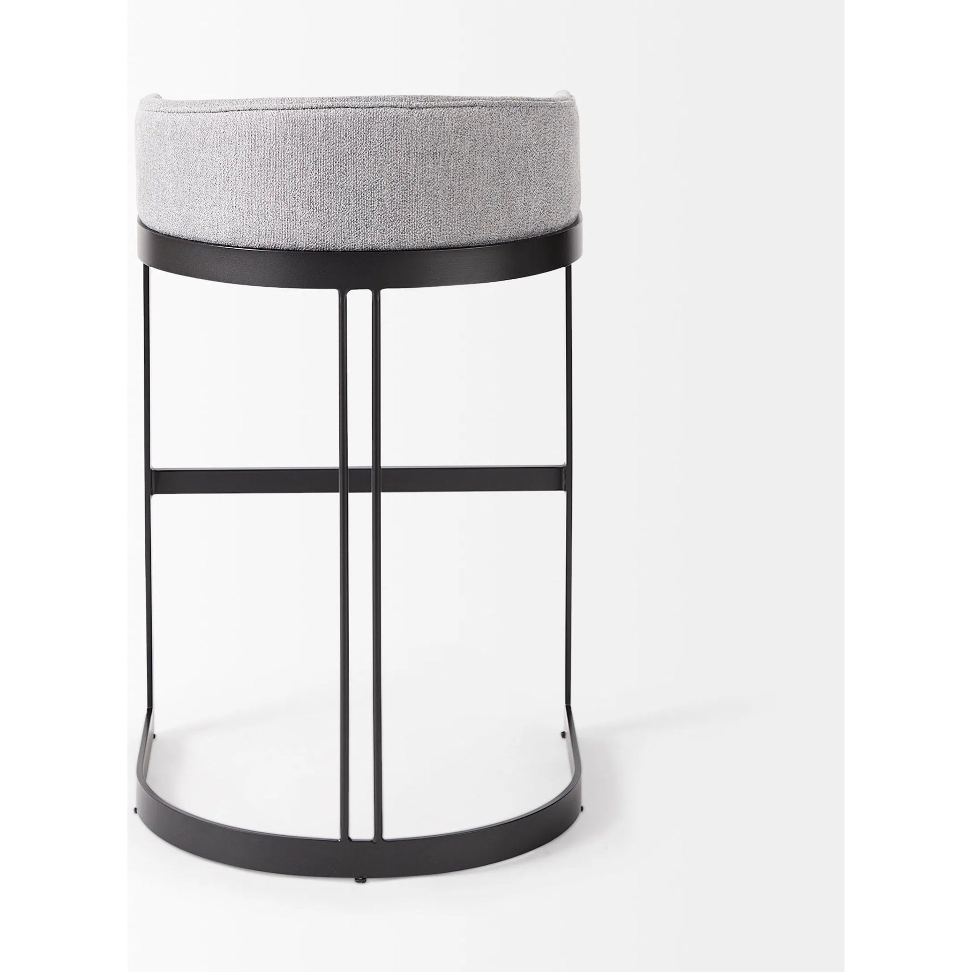 Hollyfield Bar Stool by Mercana. Made from metal in a transitional style.