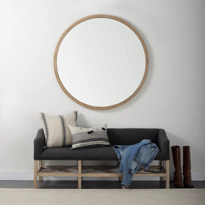 Thalia Striped Lumbar Pillow Cover by Mercana in black. Made from fabric in a transitional style.