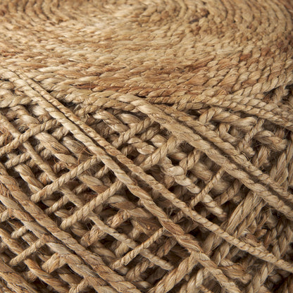 Allium Pouf by Mercana. Made from handwoven wool in a eclectic & global style.
