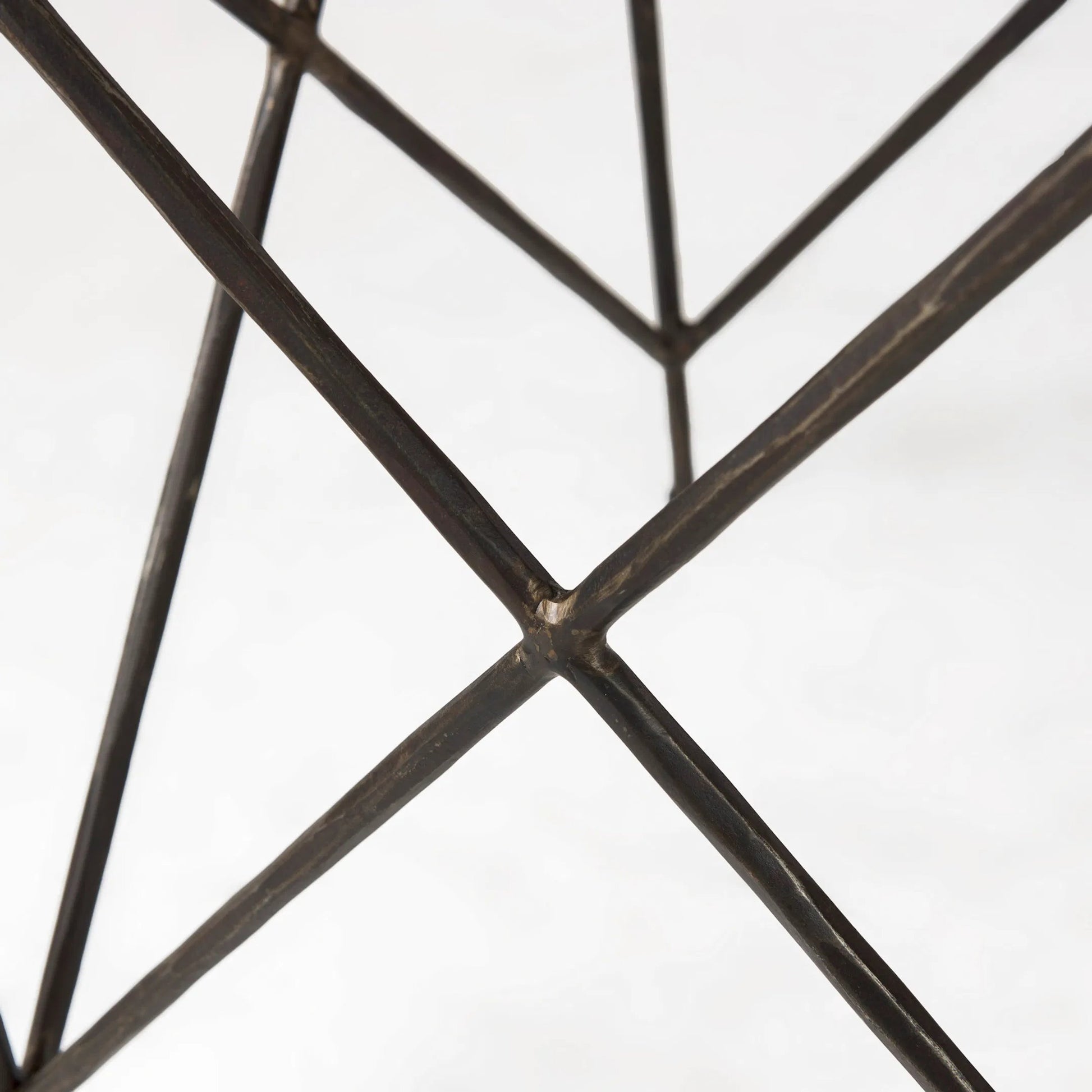 Lorlei End Tables by Mercana in white. Made from stone in a unique style.