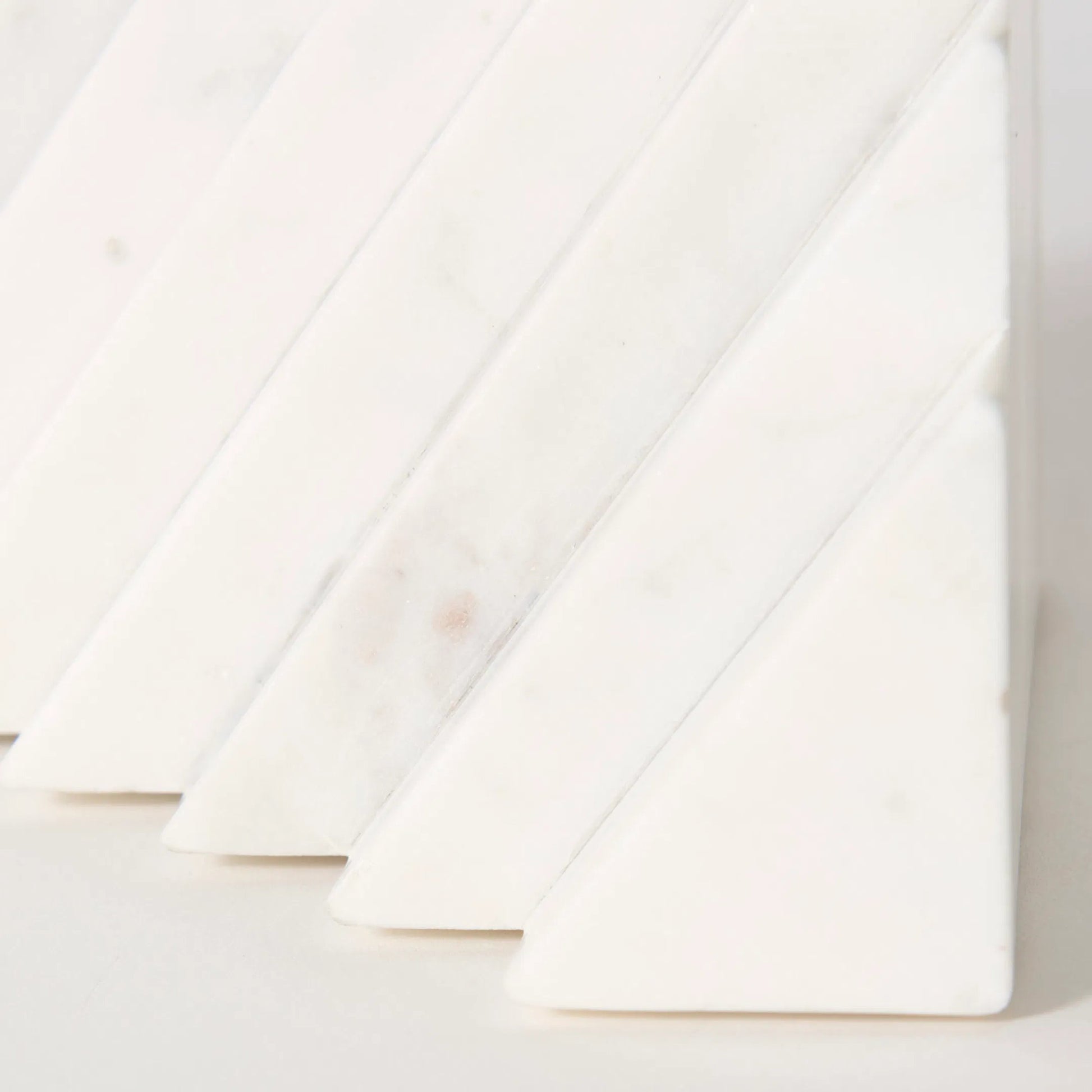 Sophia Marble Bookends by Mercana in white. Made from unique in a unique style.