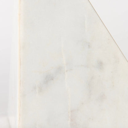 Sophia Bookends by Mercana in white. Made from unique in a unique style.