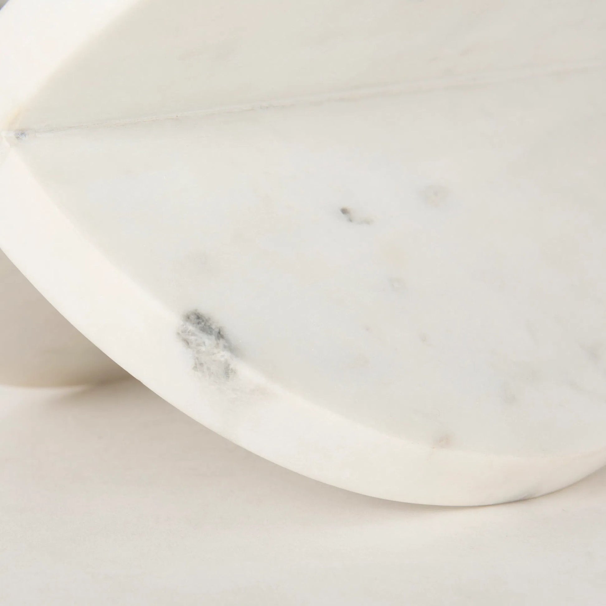 Sophia Ornament by Mercana in white. Made from marble in a unique style.