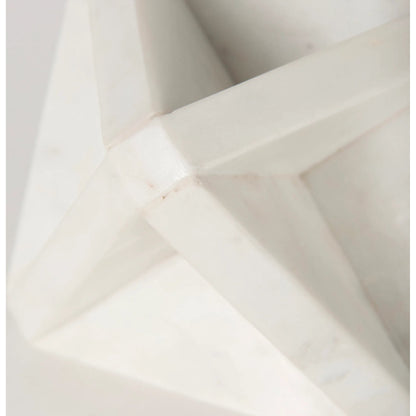 Sophia Object by Mercana in white. Made from marble in a unique style.