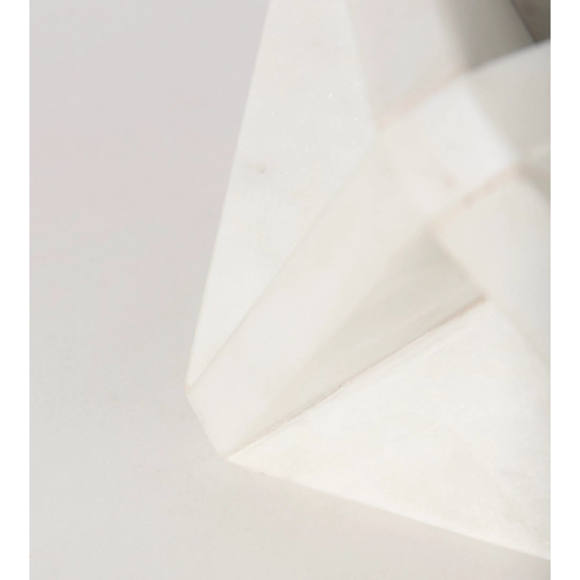 Sophia Object by Mercana in white. Made from marble in a unique style.