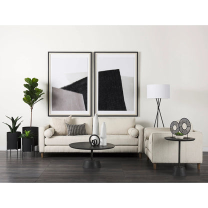 Maxwell End/Side Table by Mercana. Made from metal, wood in a modern style.