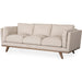 Brooks Upholstered Sofa by Mercana. Made from polyester blend in a transitional style.