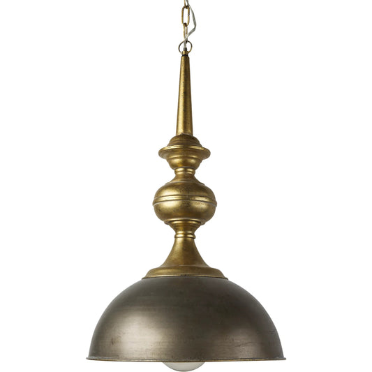 Capsa Pendant Light by Mercana in gold. Made from unique in a cottage & farmhouse style.