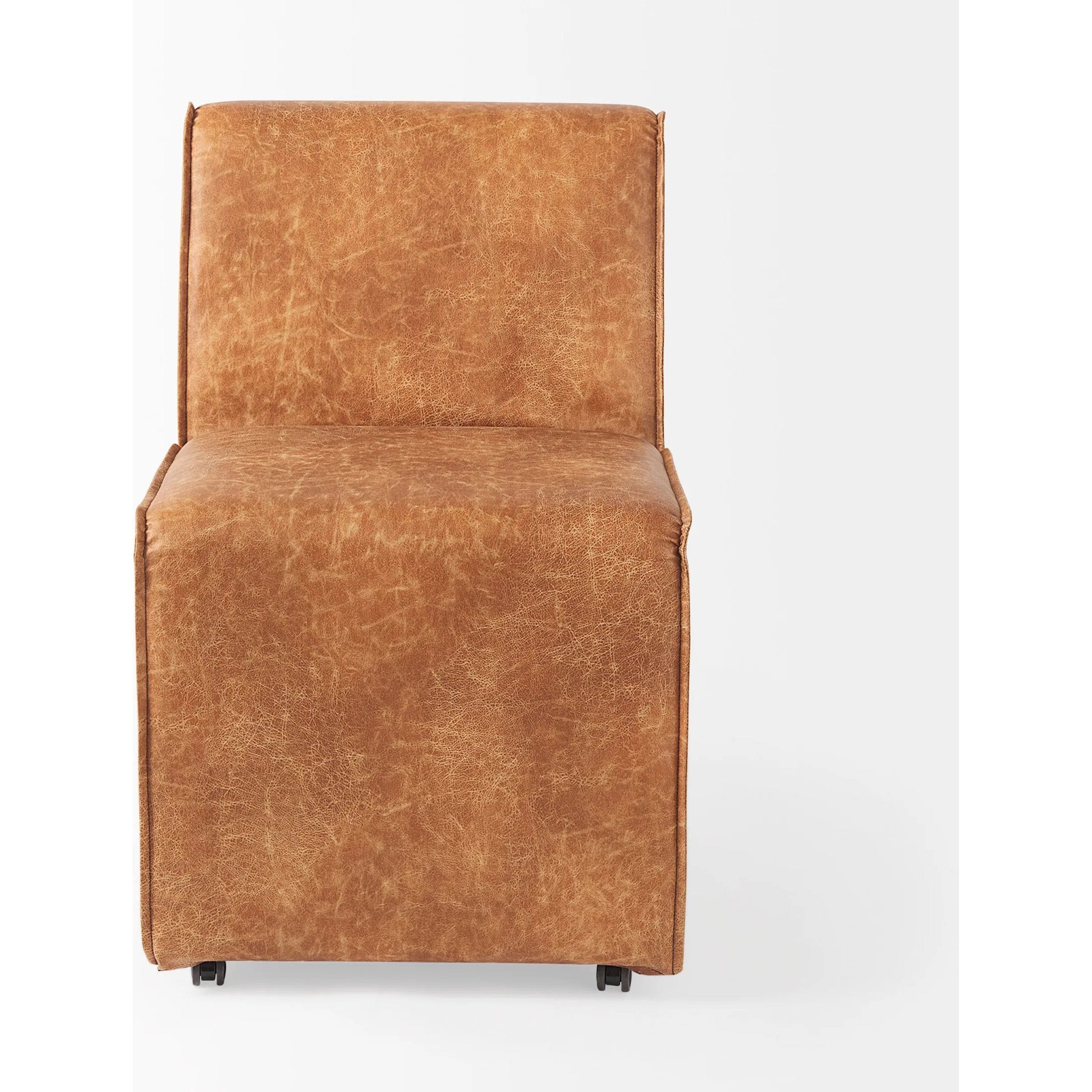 Damon Dining Chair (Set of 2) by Mercana. Made from solid wood in a modern style.