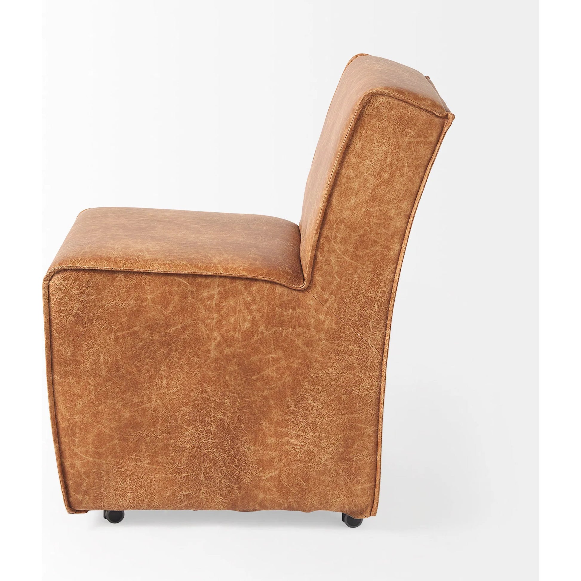 Damon Dining Chair (Set of 2) by Mercana. Made from solid wood in a modern style.