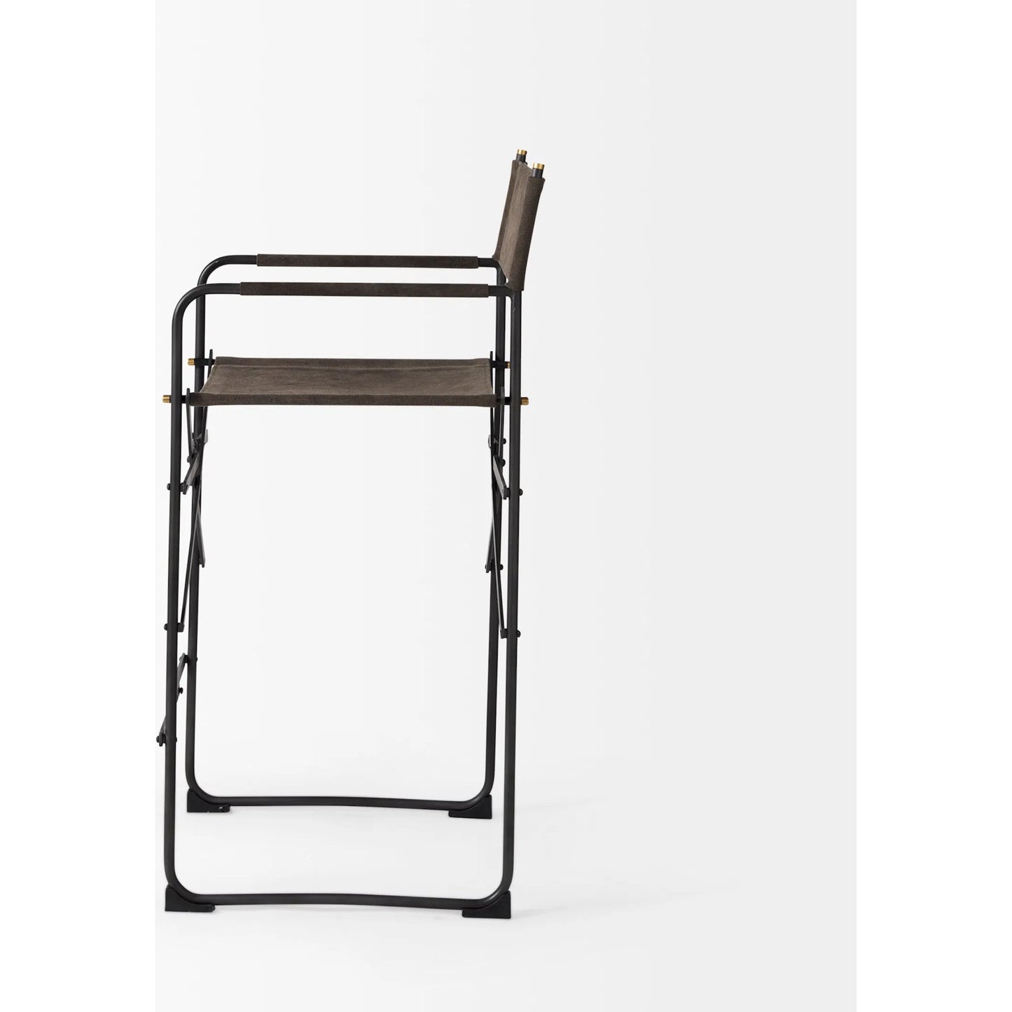 003 SI-2369657 | Additional Silo | Direttore Counter Stool by Mercana in brown. Made from metal in a unique style.