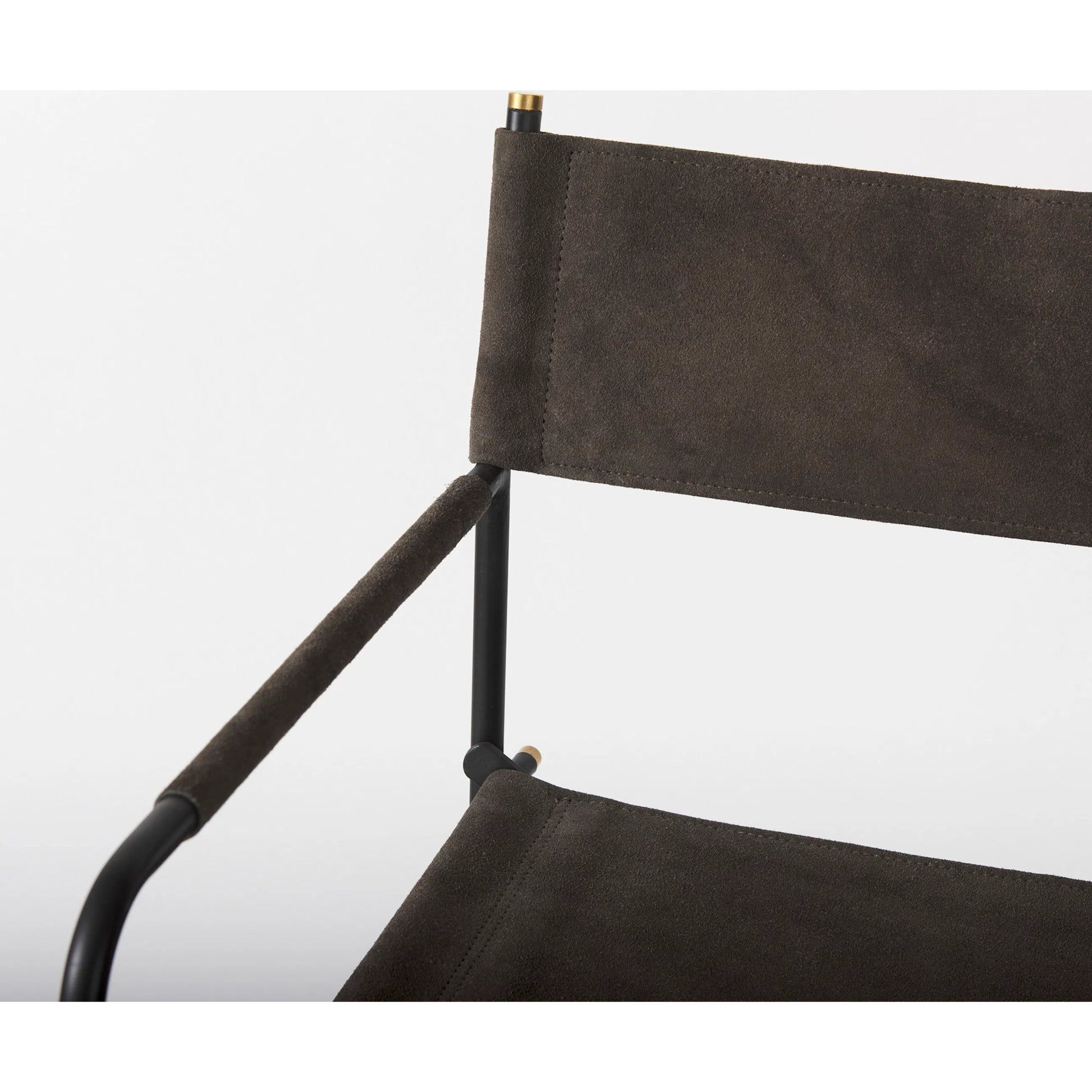 Direttore Counter Stool by Mercana in brown. Made from metal in a unique style.