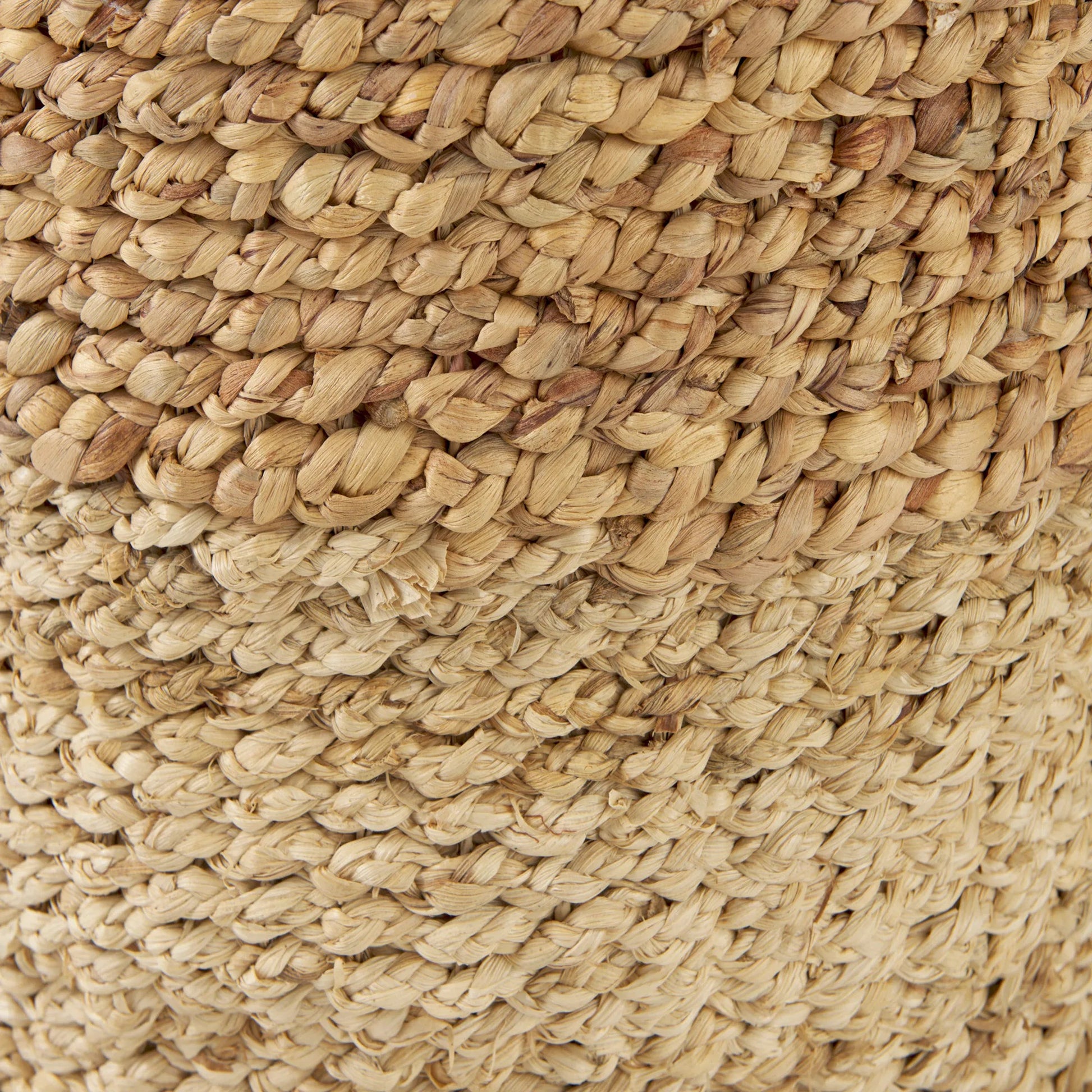 Morocco Two Tone Cornhusk Round Basket by Mercana in brown. Made from unique in a rustic style.