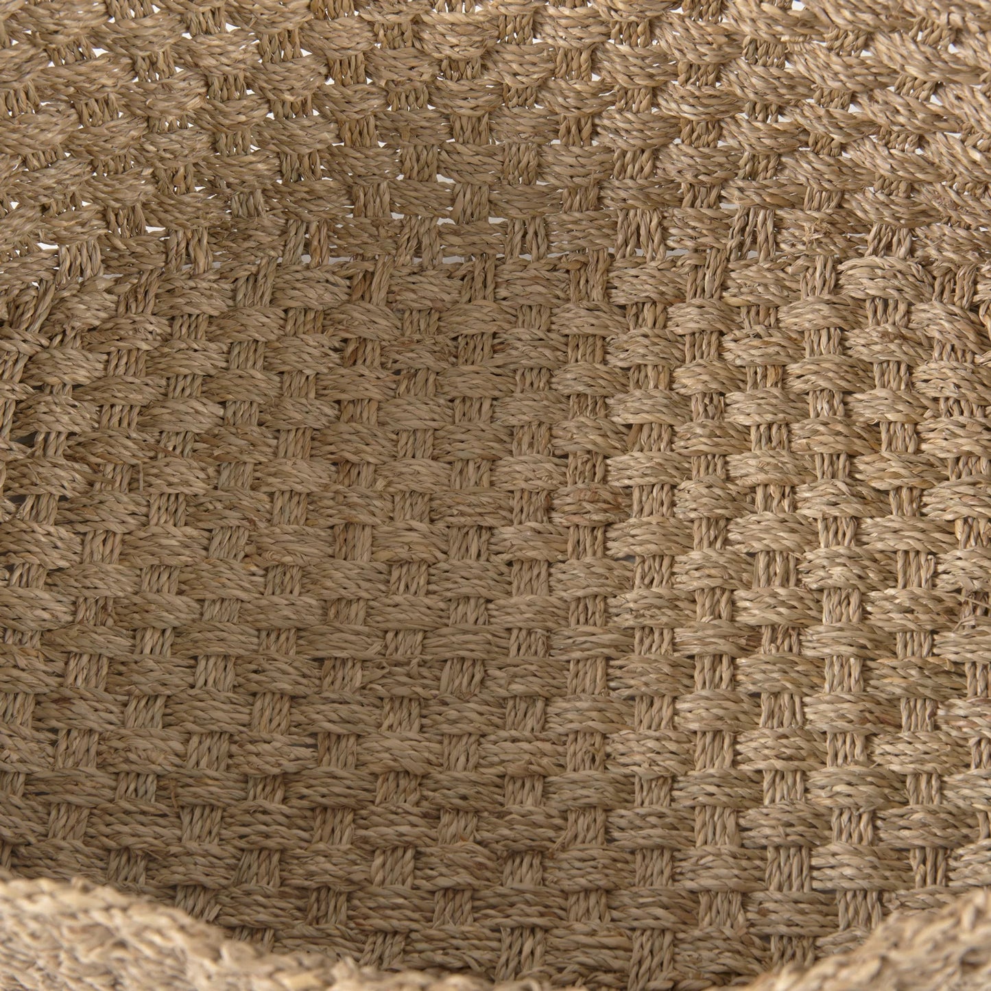 015 SI-2369627 | Closeup | Emra Baskets by Mercana in brown. Made from seagrass in a rustic style.