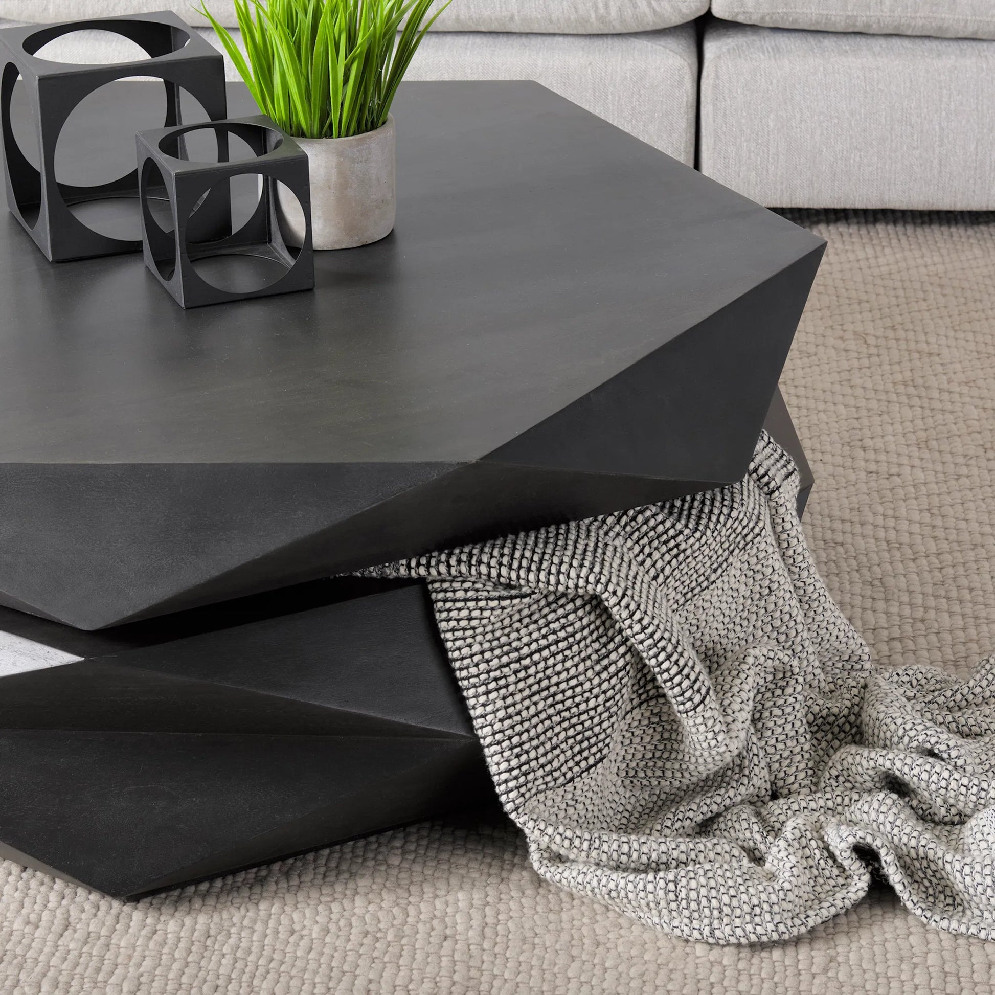 Arreto Coffee Table by Mercana. Made from solid wood in a eclectic & global style.