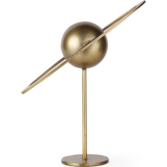 Atlas Solar System Ornament by Mercana in gold. Made from metal in a modern style.