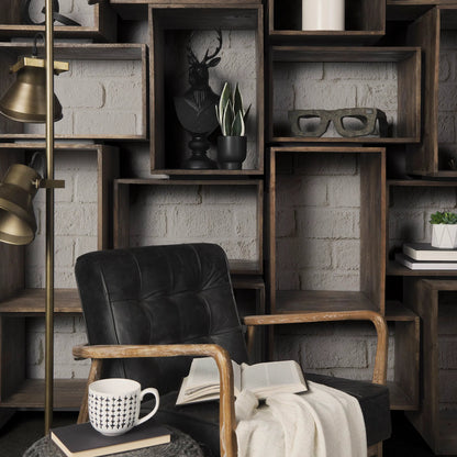 Elliot Wooden Eyeglasses by Mercana in natural. Made from unique in a eclectic & global style.