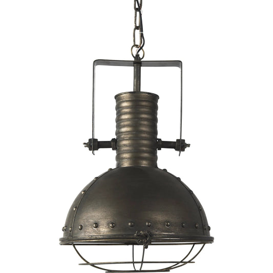 Zaio Pendant Light by Mercana in gray. Made from unique in a modern style.