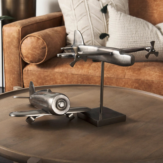 Maverick I Bomber Plane by Mercana in natural. Made from unique in a eclectic & global style.