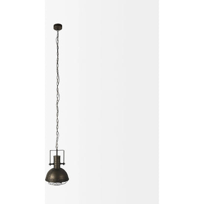 Zaio Pendant Light by Mercana in gray. Made from unique in a modern style.