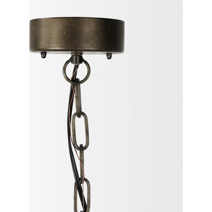 Zaio Pendant Light by Mercana in gray. Made from unique in a modern style.