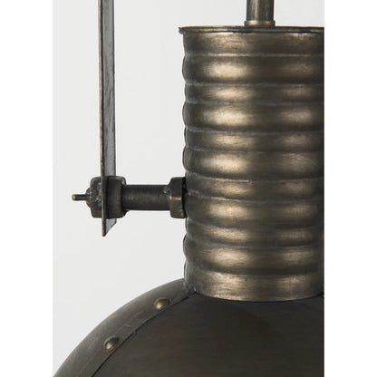 Zaio Pendant Light by Mercana in gray. Made from unique in a modern style.