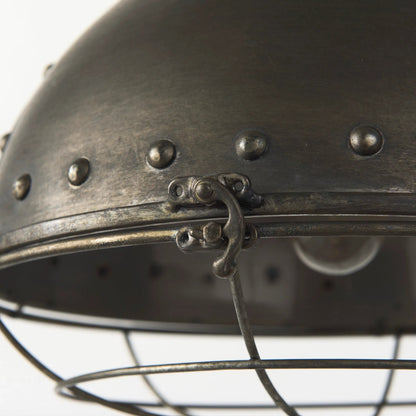 Zaio Pendant Light by Mercana in gray. Made from unique in a modern style.