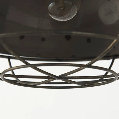 Zaio Pendant Light by Mercana in gray. Made from unique in a modern style.