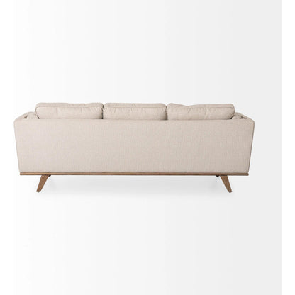 Brooks Upholstered Sofa by Mercana. Made from polyester blend in a transitional style.