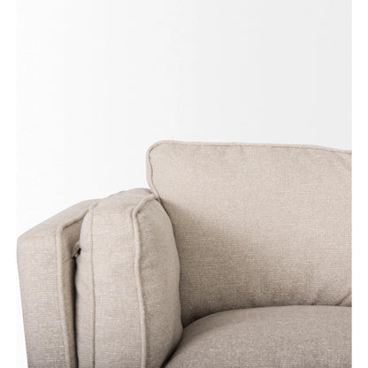 Brooks Upholstered Sofa by Mercana. Made from polyester blend in a transitional style.
