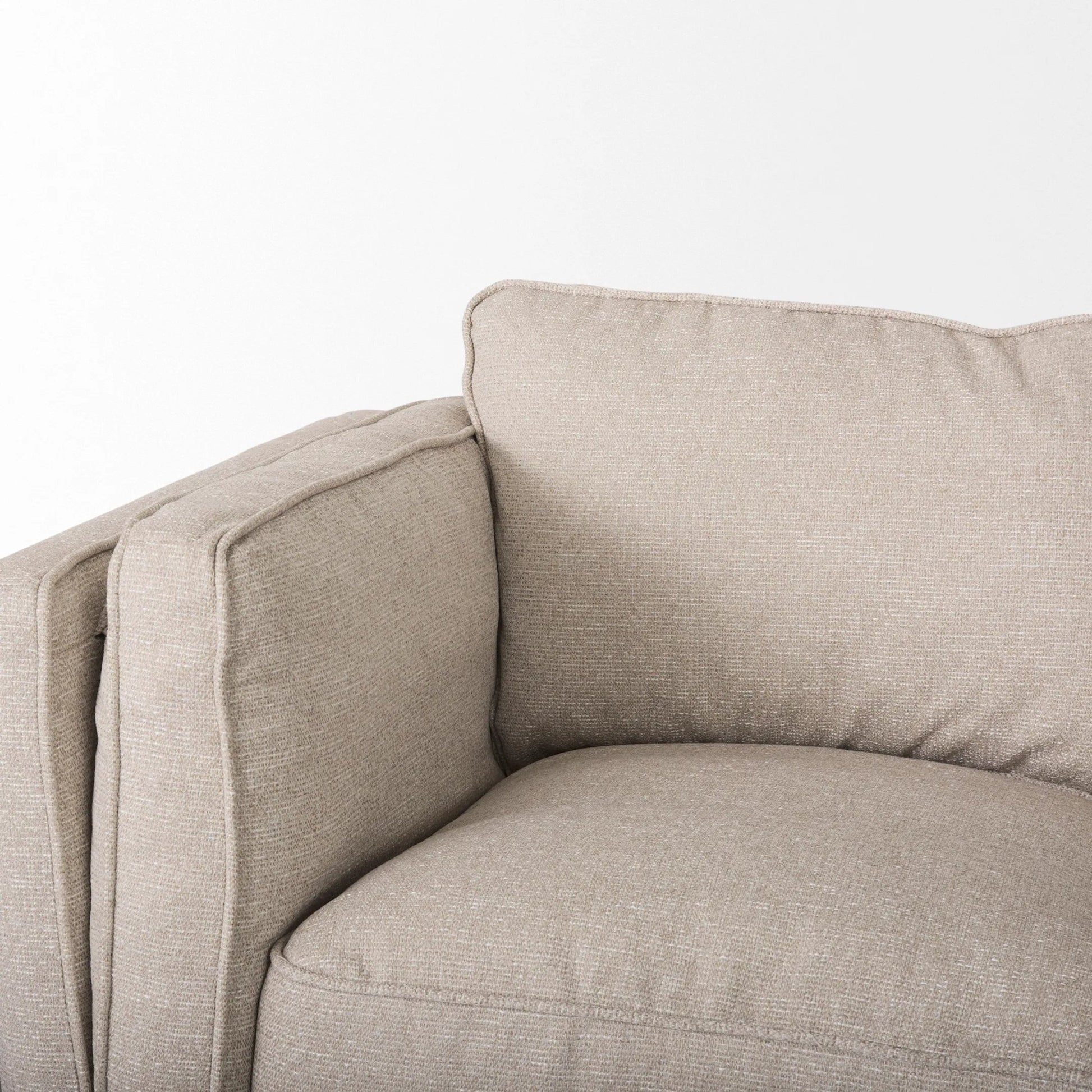 Brooks Upholstered Sofa by Mercana. Made from polyester blend in a transitional style.