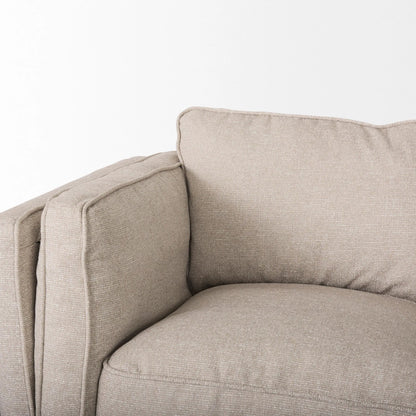 Brooks Upholstered Sofa by Mercana. Made from polyester blend in a transitional style.
