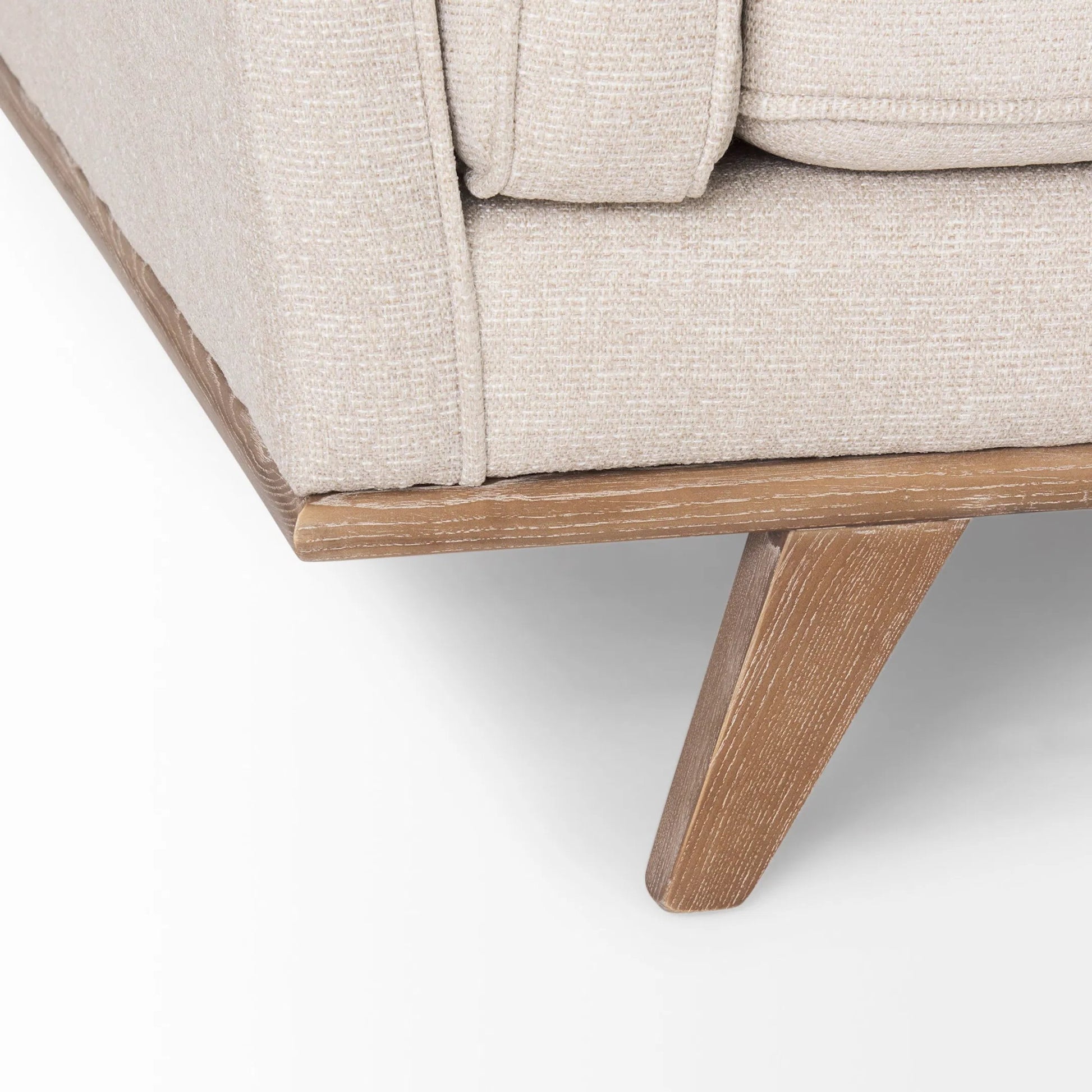 Brooks Upholstered Sofa by Mercana. Made from polyester blend in a transitional style.