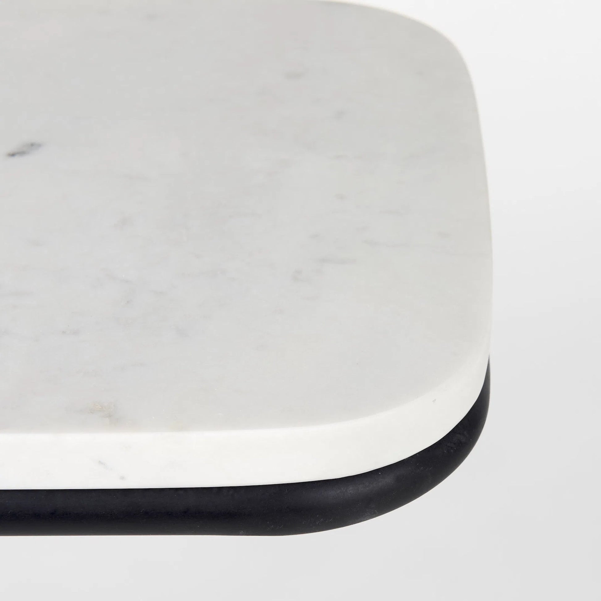 Kyra Side Table by Mercana in black. Made from metal in a unique style.
