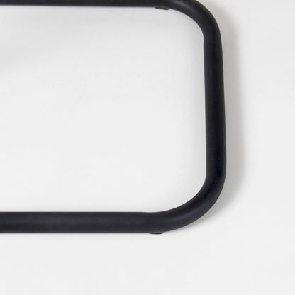 Kyra Side Table by Mercana in black. Made from metal in a unique style.