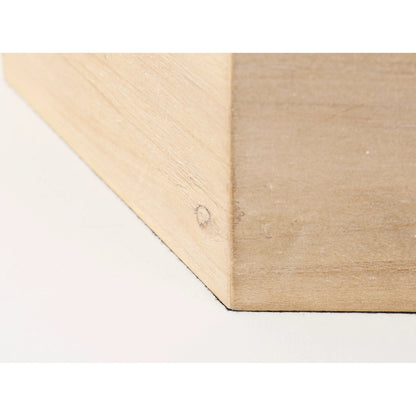 Elyse Wooden Hexagonal Boxes Set of Two by Mercana in natural. Made from unique in a cottage & farmhouse style.