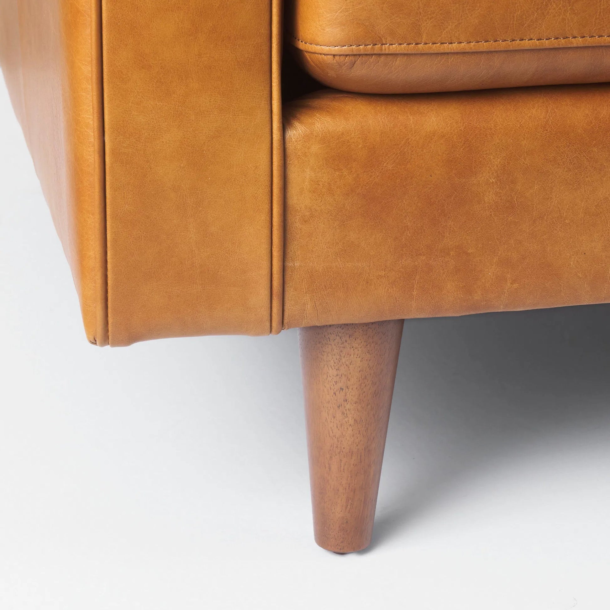 Svend Sofa by Mercana. Made from genuine leather in a unique style.