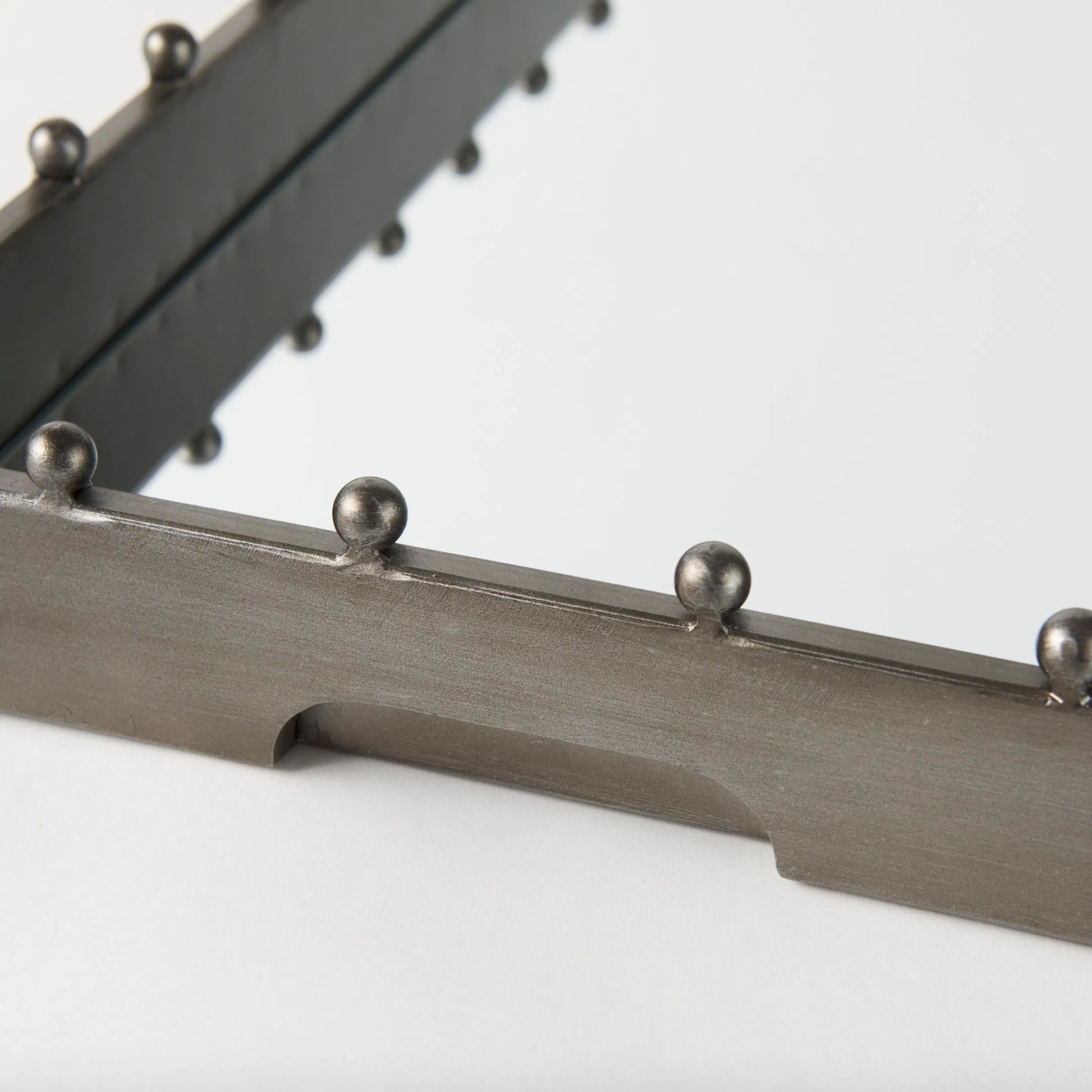 Elio Tray by Mercana in gunmetal. Made from metal in a modern style.