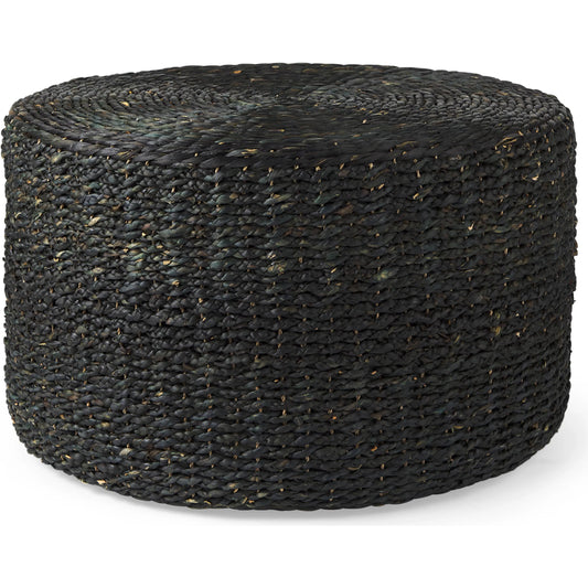 Dina Pouf by Mercana in black. Made from unique in a unique style.