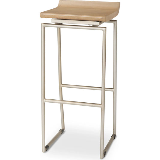 Givens Bar Stool by Mercana. Made from metal in a unique style.