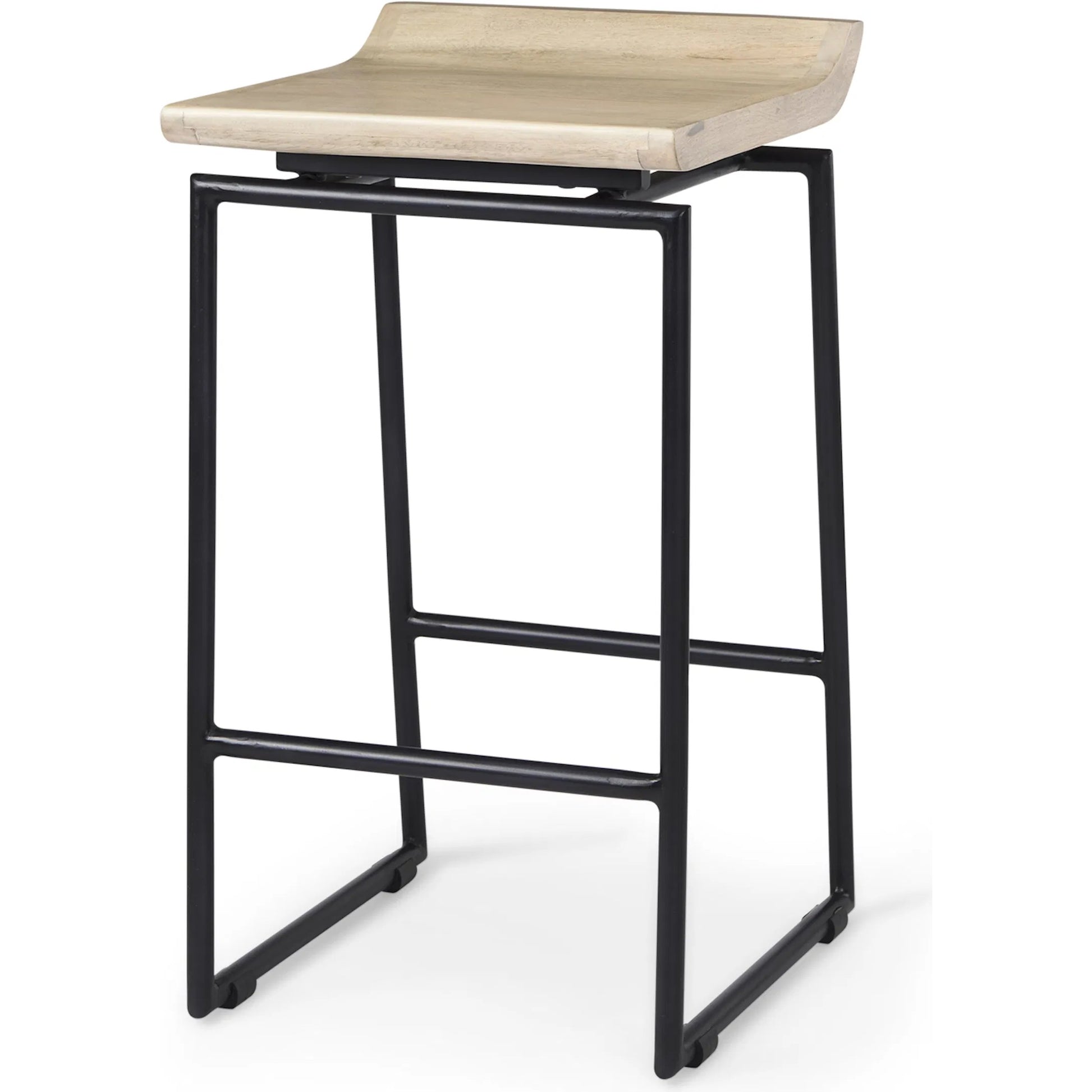 Givens Counter Stool by Mercana. Made from metal in a transitional style.