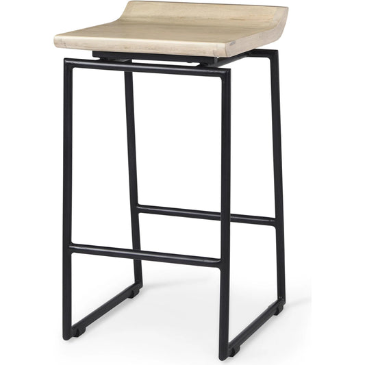 Givens Counter Stool by Mercana. Made from metal in a unique style.