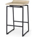 Givens Counter Stool by Mercana. Made from metal in a transitional style.