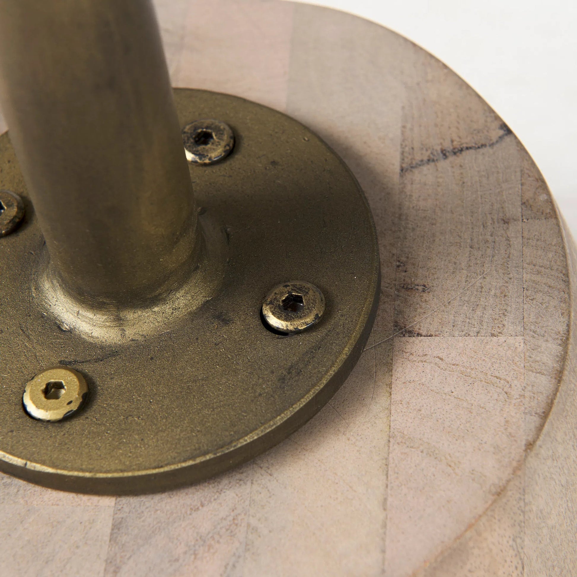 Maxwell End/Side Table by Mercana. Made from metal, wood in a modern style.